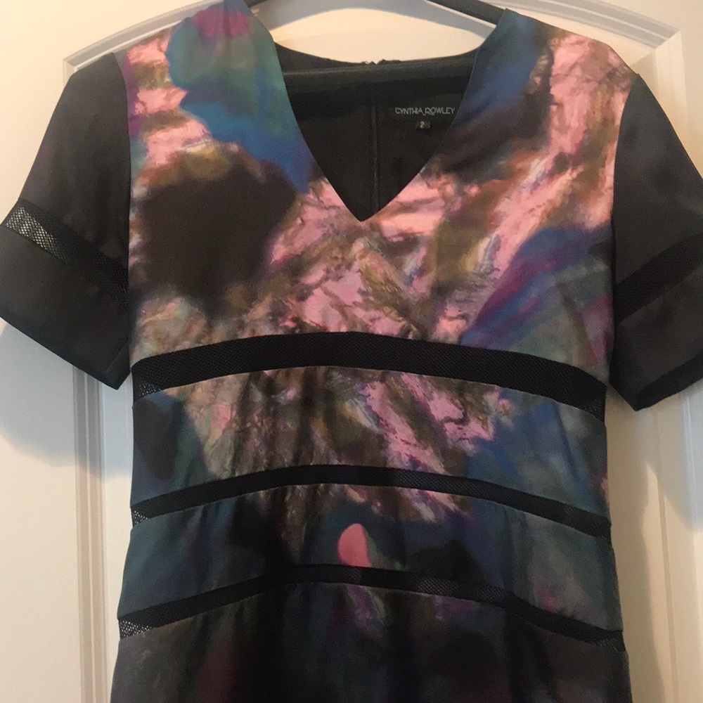 Cynthia Rowley Silk Mini Dress Sz 2